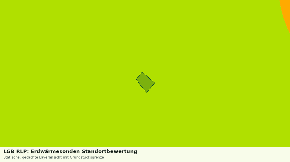 Statische Kartenansicht: LGB RLP: Erdwärmesonden Standortbewertung