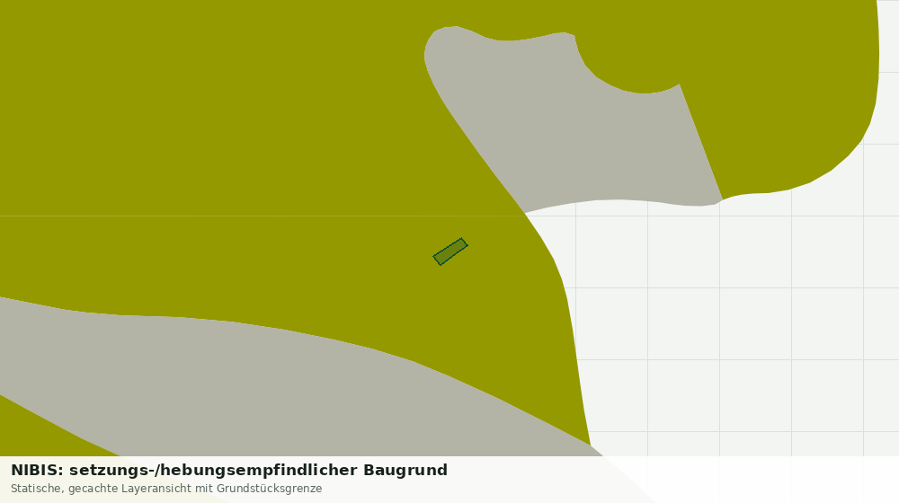 Statische Kartenansicht: NIBIS: setzungs-/hebungsempfindlicher Baugrund