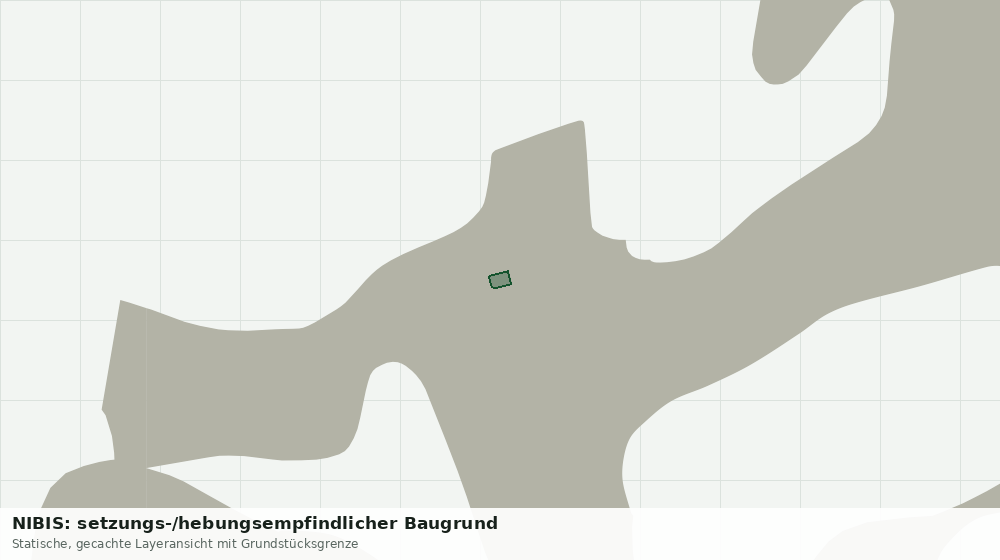 Statische Kartenansicht: NIBIS: setzungs-/hebungsempfindlicher Baugrund