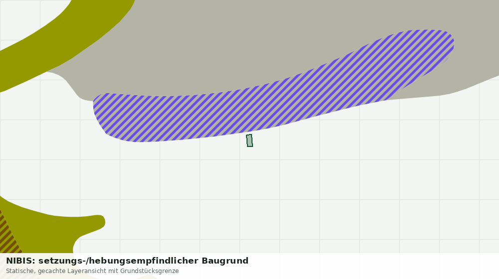 Statische Kartenansicht: NIBIS: setzungs-/hebungsempfindlicher Baugrund