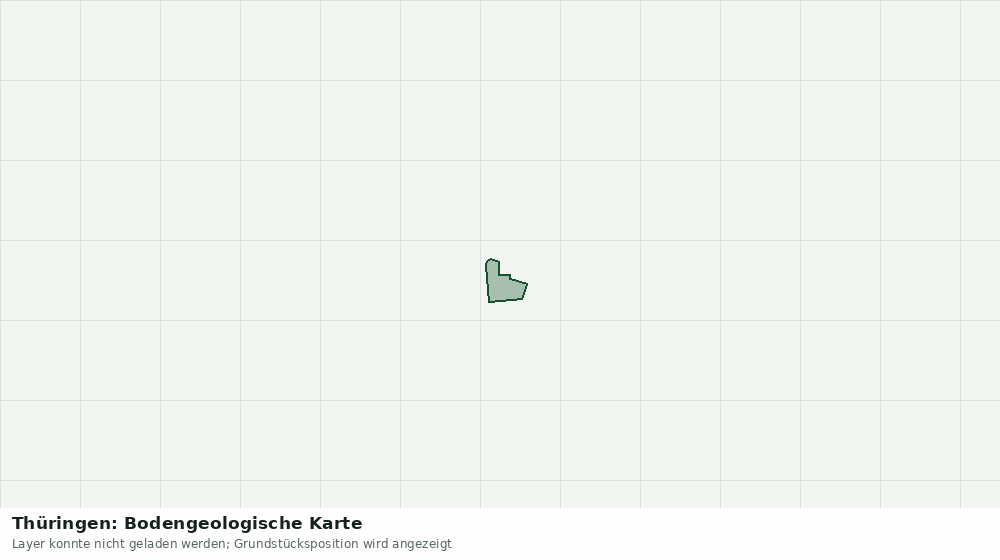 Statische Kartenansicht: Thüringen: Bodengeologische Karte