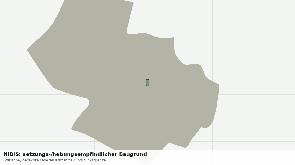 Statische Kartenansicht: NIBIS: setzungs-/hebungsempfindlicher Baugrund