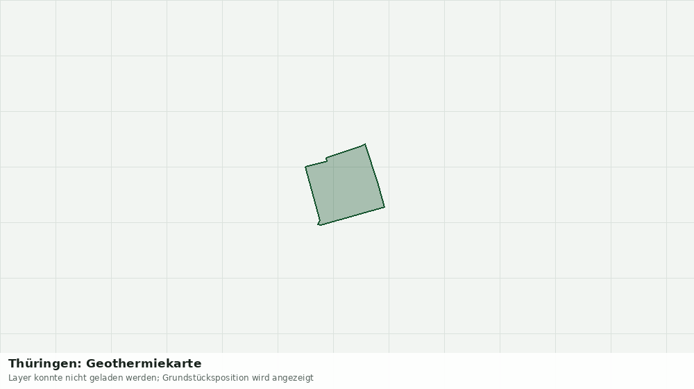 Statische Kartenansicht: Thüringen: Geothermiekarte