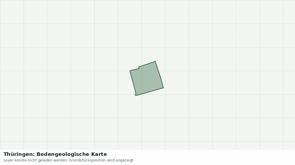 Statische Kartenansicht: Thüringen: Bodengeologische Karte