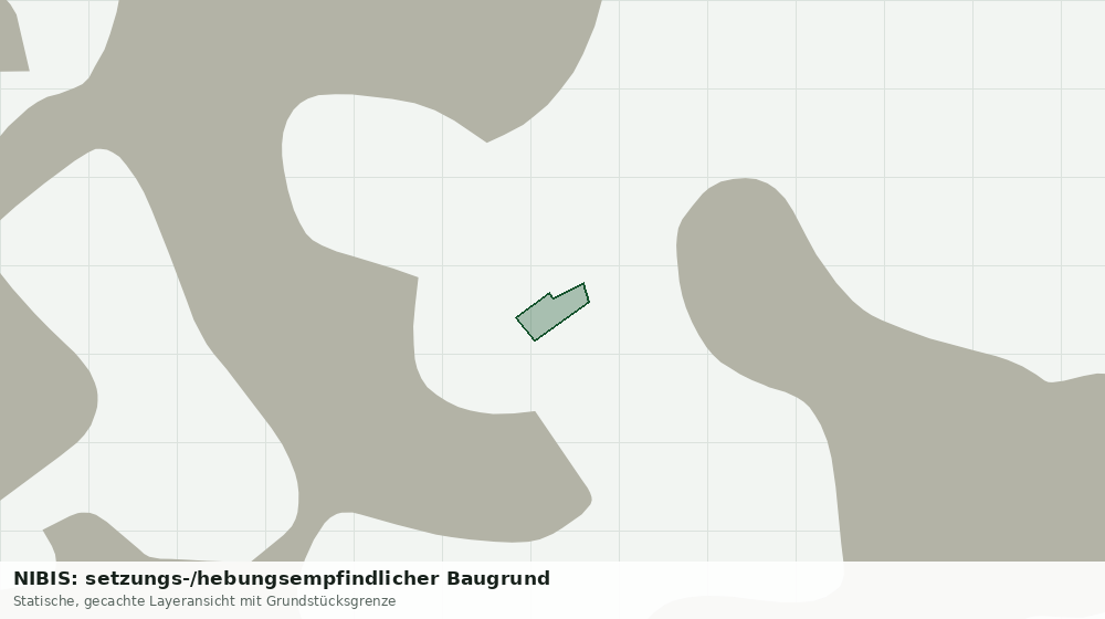 Statische Kartenansicht: NIBIS: setzungs-/hebungsempfindlicher Baugrund
