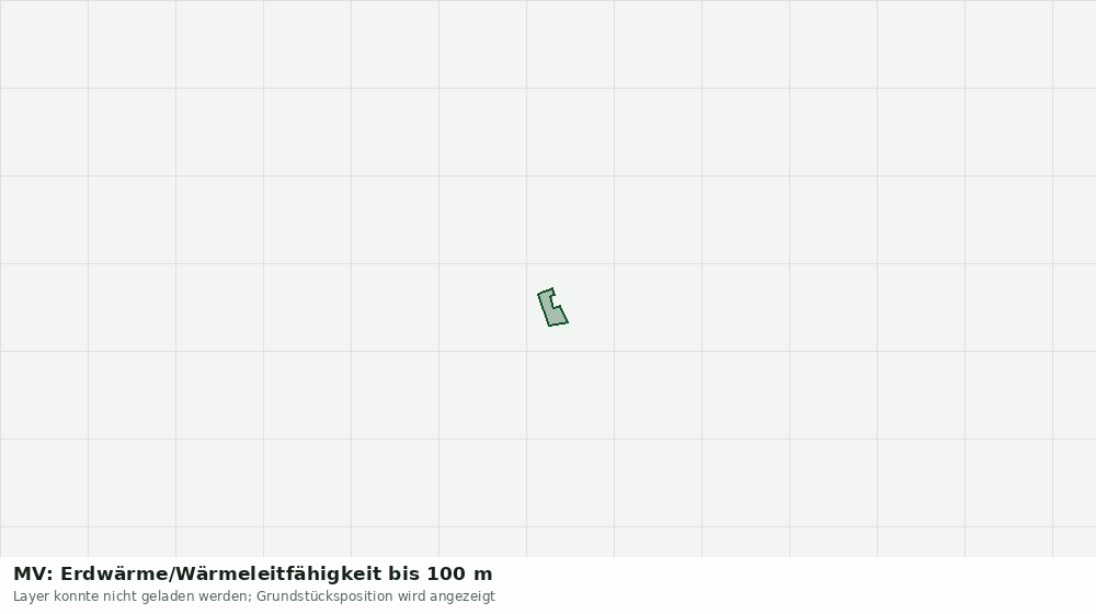 Statische Kartenansicht: MV: Erdwärme/Wärmeleitfähigkeit bis 100 m