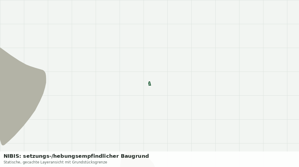 Statische Kartenansicht: NIBIS: setzungs-/hebungsempfindlicher Baugrund