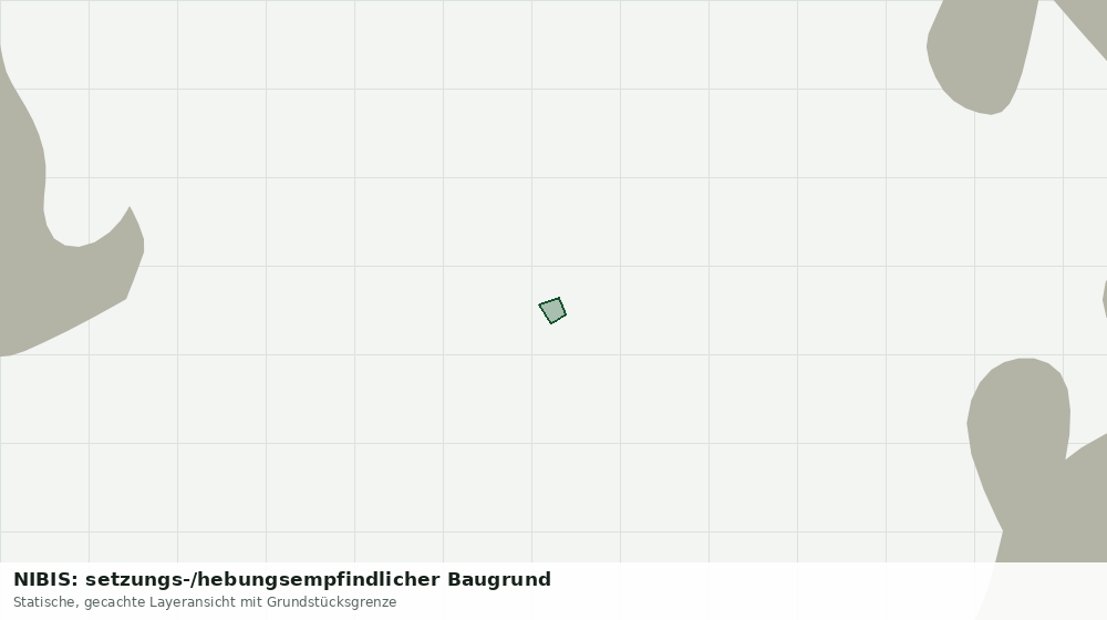 Statische Kartenansicht: NIBIS: setzungs-/hebungsempfindlicher Baugrund