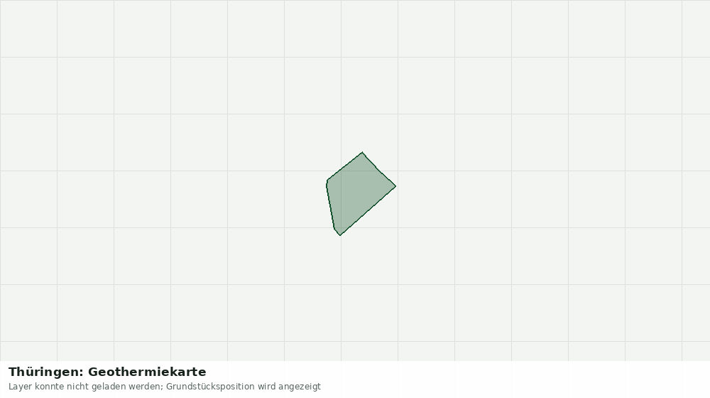 Statische Kartenansicht: Thüringen: Geothermiekarte