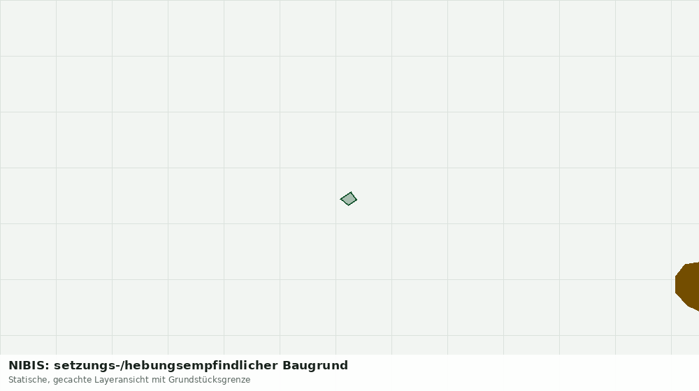Statische Kartenansicht: NIBIS: setzungs-/hebungsempfindlicher Baugrund