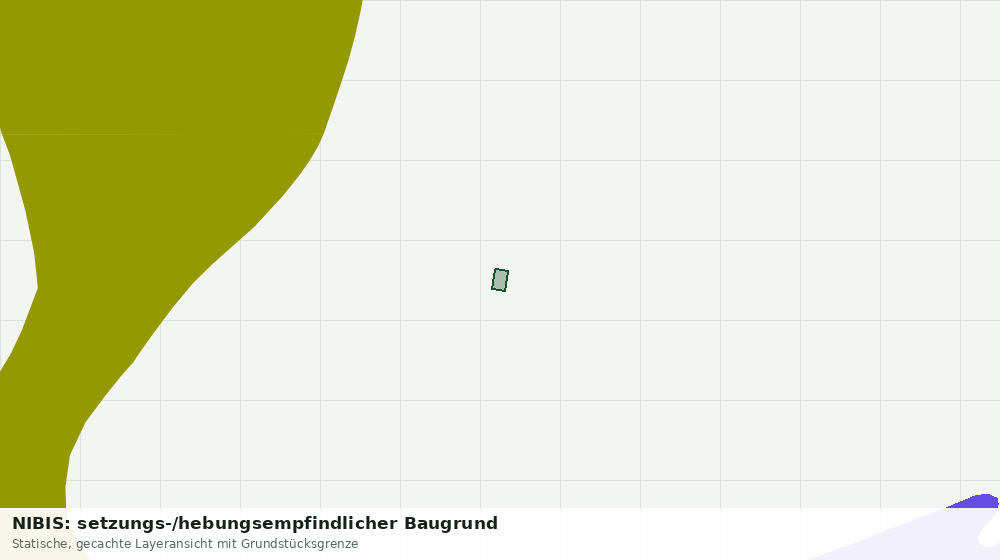 Statische Kartenansicht: NIBIS: setzungs-/hebungsempfindlicher Baugrund
