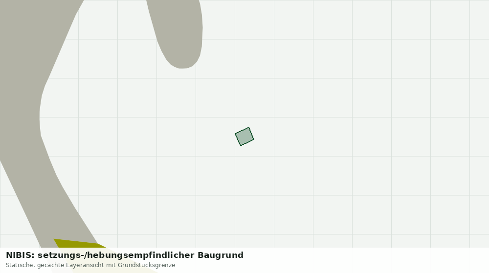 Statische Kartenansicht: NIBIS: setzungs-/hebungsempfindlicher Baugrund