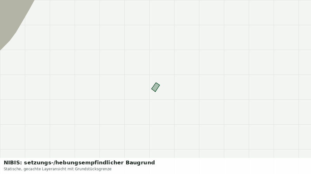 Statische Kartenansicht: NIBIS: setzungs-/hebungsempfindlicher Baugrund