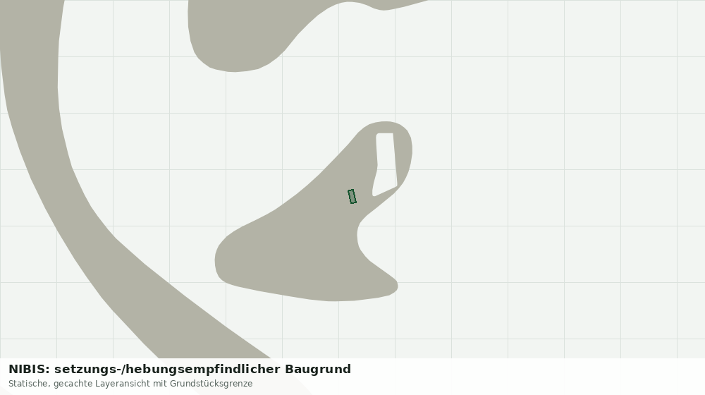 Statische Kartenansicht: NIBIS: setzungs-/hebungsempfindlicher Baugrund