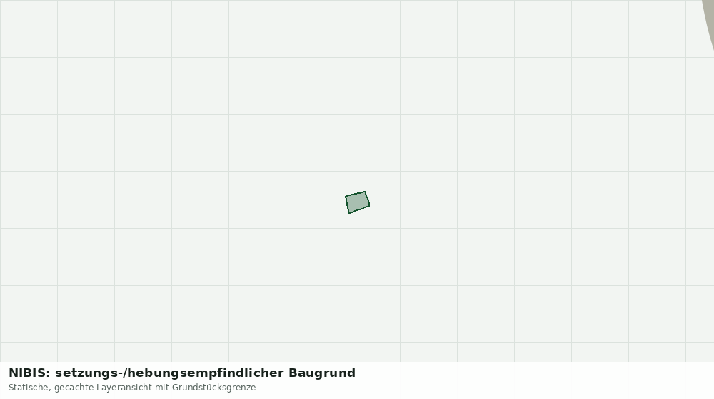 Statische Kartenansicht: NIBIS: setzungs-/hebungsempfindlicher Baugrund
