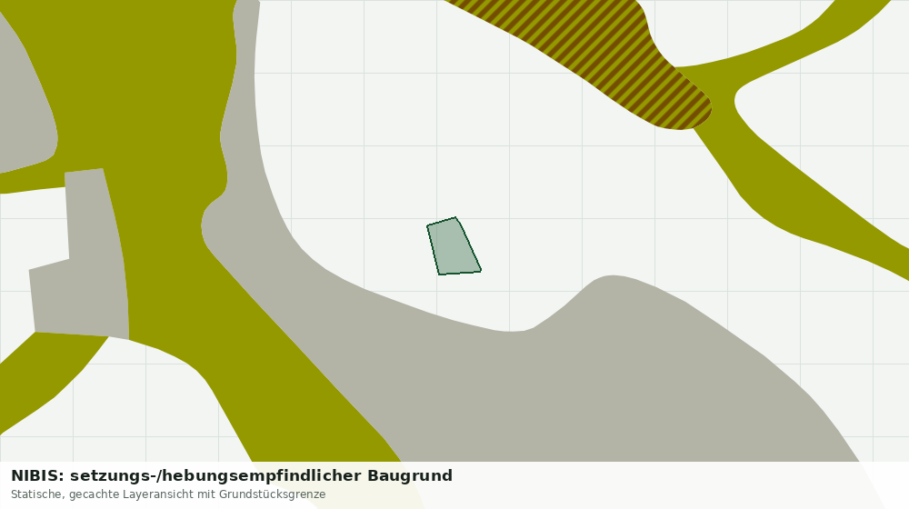 Statische Kartenansicht: NIBIS: setzungs-/hebungsempfindlicher Baugrund