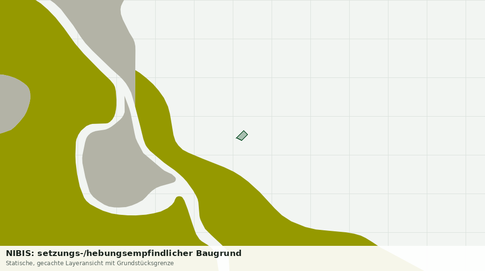 Statische Kartenansicht: NIBIS: setzungs-/hebungsempfindlicher Baugrund