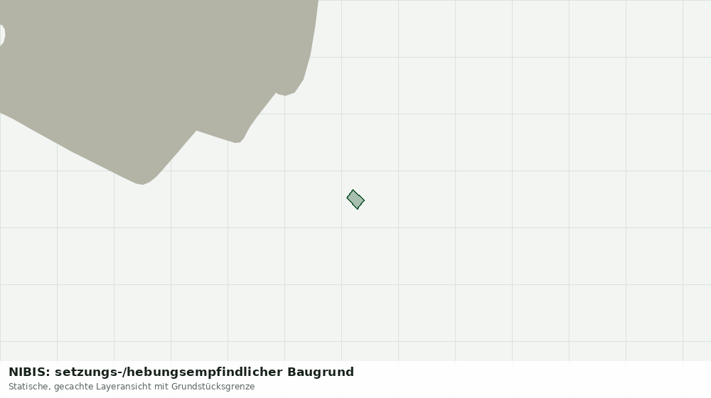 Statische Kartenansicht: NIBIS: setzungs-/hebungsempfindlicher Baugrund