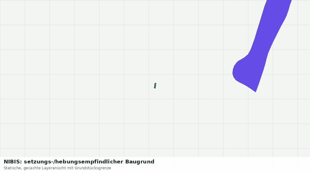 Statische Kartenansicht: NIBIS: setzungs-/hebungsempfindlicher Baugrund