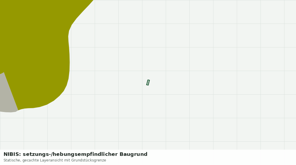 Statische Kartenansicht: NIBIS: setzungs-/hebungsempfindlicher Baugrund
