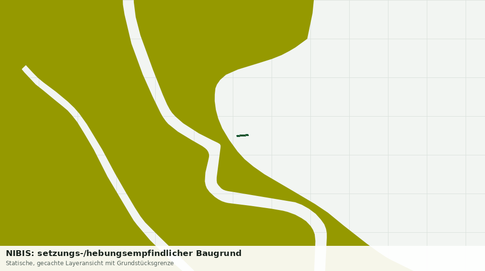 Statische Kartenansicht: NIBIS: setzungs-/hebungsempfindlicher Baugrund