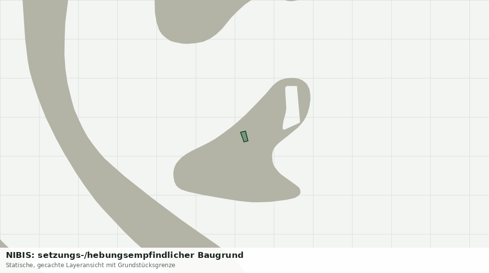 Statische Kartenansicht: NIBIS: setzungs-/hebungsempfindlicher Baugrund