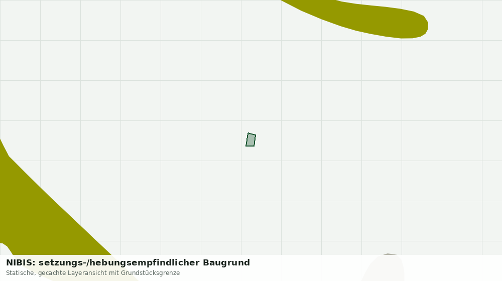 Statische Kartenansicht: NIBIS: setzungs-/hebungsempfindlicher Baugrund