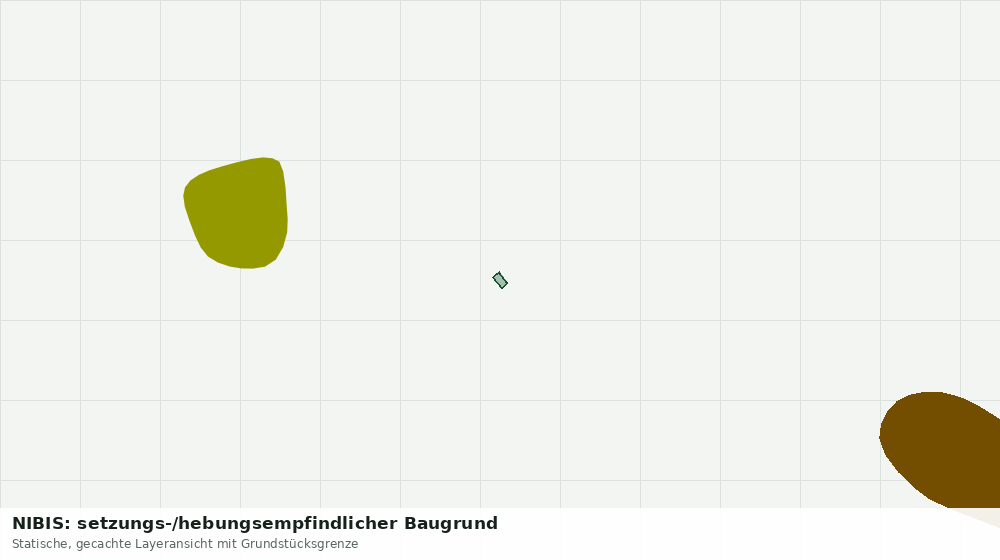 Statische Kartenansicht: NIBIS: setzungs-/hebungsempfindlicher Baugrund