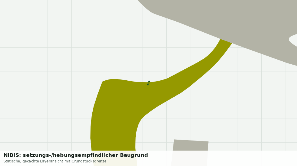 Statische Kartenansicht: NIBIS: setzungs-/hebungsempfindlicher Baugrund
