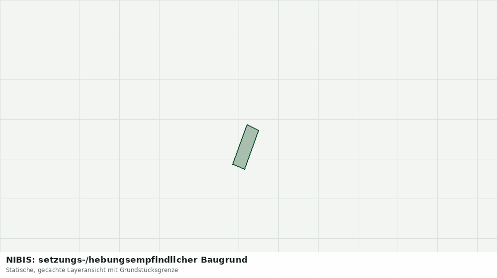 Statische Kartenansicht: NIBIS: setzungs-/hebungsempfindlicher Baugrund
