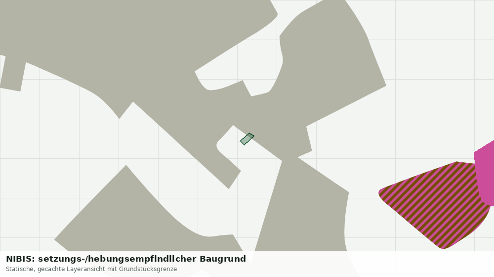 Statische Kartenansicht: NIBIS: setzungs-/hebungsempfindlicher Baugrund