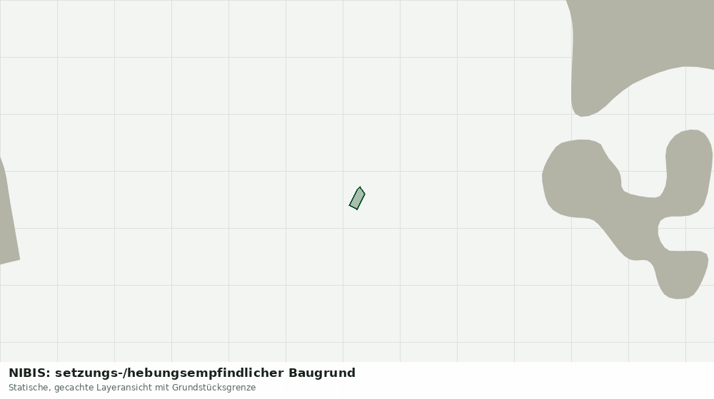 Statische Kartenansicht: NIBIS: setzungs-/hebungsempfindlicher Baugrund