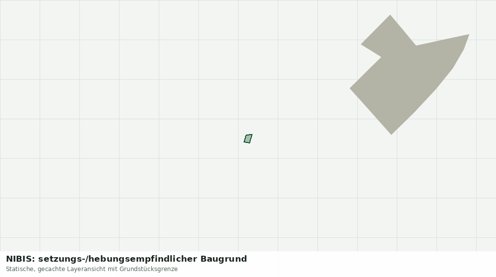 Statische Kartenansicht: NIBIS: setzungs-/hebungsempfindlicher Baugrund