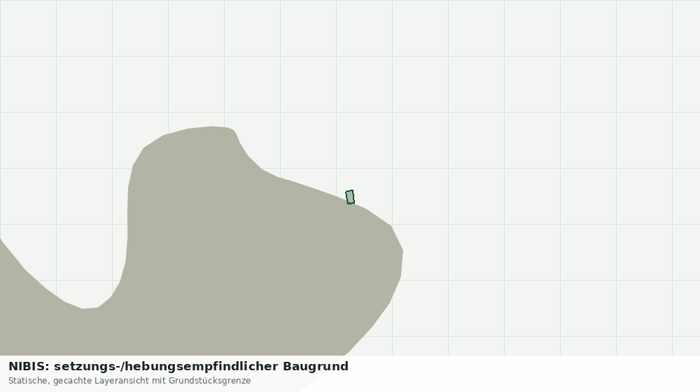 Statische Kartenansicht: NIBIS: setzungs-/hebungsempfindlicher Baugrund