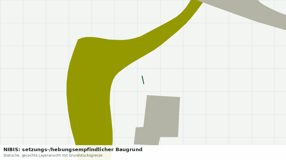 Statische Kartenansicht: NIBIS: setzungs-/hebungsempfindlicher Baugrund