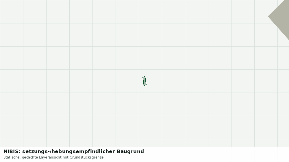 Statische Kartenansicht: NIBIS: setzungs-/hebungsempfindlicher Baugrund