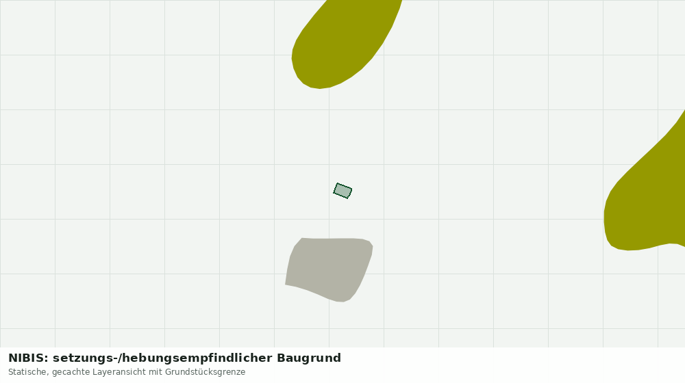 Statische Kartenansicht: NIBIS: setzungs-/hebungsempfindlicher Baugrund