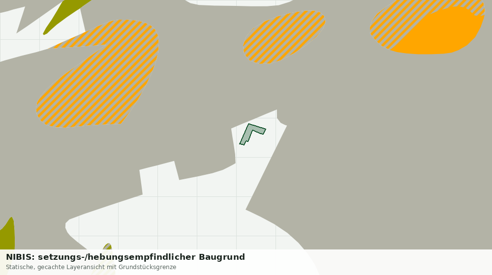 Statische Kartenansicht: NIBIS: setzungs-/hebungsempfindlicher Baugrund