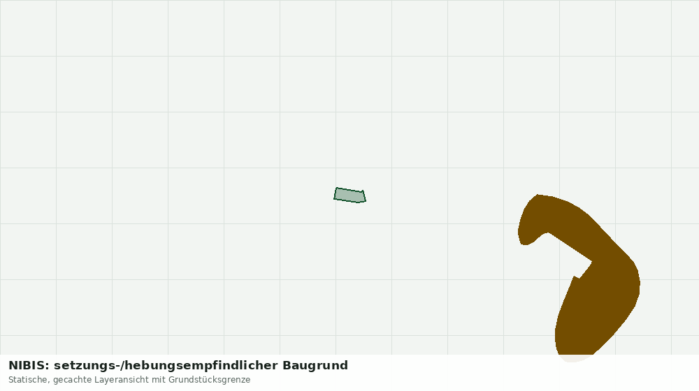 Statische Kartenansicht: NIBIS: setzungs-/hebungsempfindlicher Baugrund