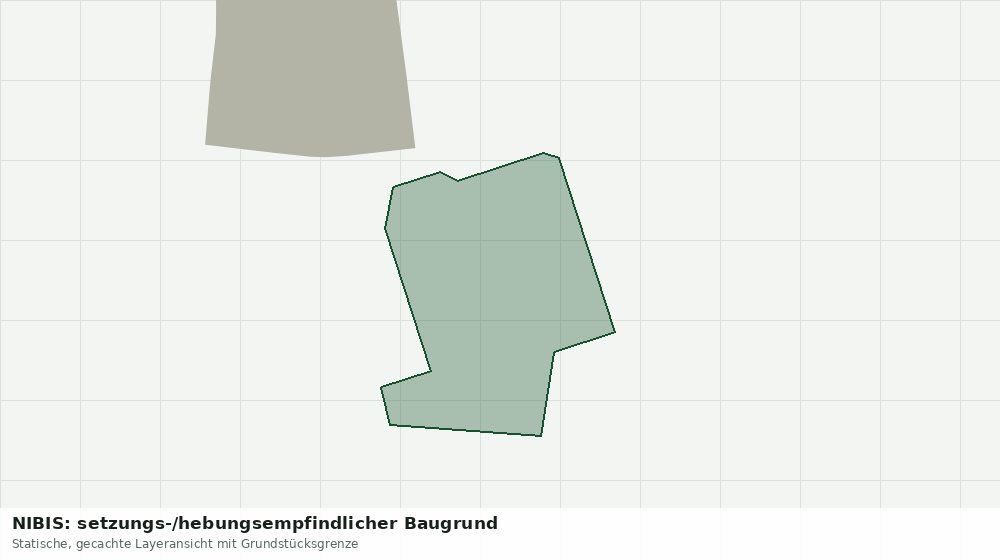 Statische Kartenansicht: NIBIS: setzungs-/hebungsempfindlicher Baugrund