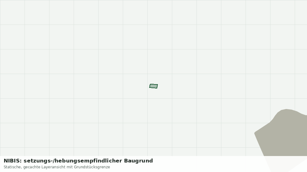 Statische Kartenansicht: NIBIS: setzungs-/hebungsempfindlicher Baugrund
