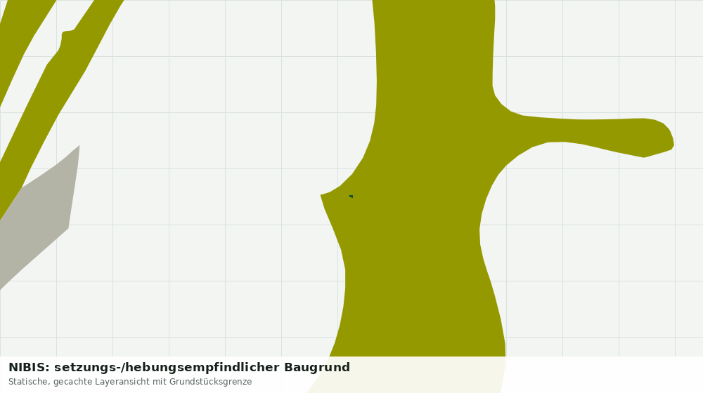 Statische Kartenansicht: NIBIS: setzungs-/hebungsempfindlicher Baugrund