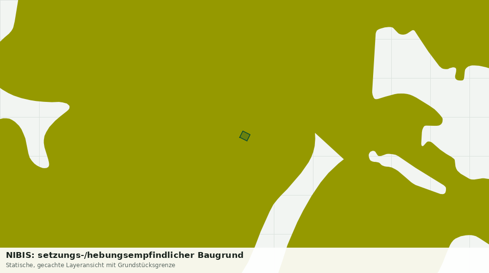 Statische Kartenansicht: NIBIS: setzungs-/hebungsempfindlicher Baugrund
