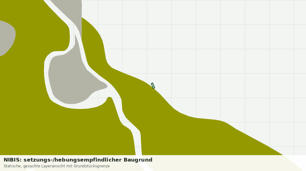 Statische Kartenansicht: NIBIS: setzungs-/hebungsempfindlicher Baugrund