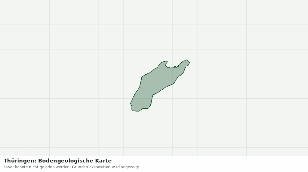 Statische Kartenansicht: Thüringen: Bodengeologische Karte