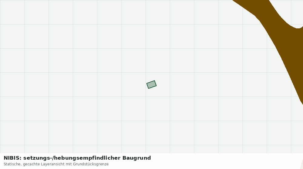 Statische Kartenansicht: NIBIS: setzungs-/hebungsempfindlicher Baugrund
