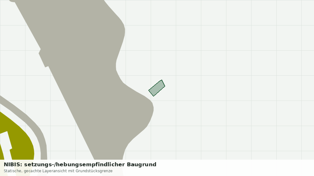 Statische Kartenansicht: NIBIS: setzungs-/hebungsempfindlicher Baugrund