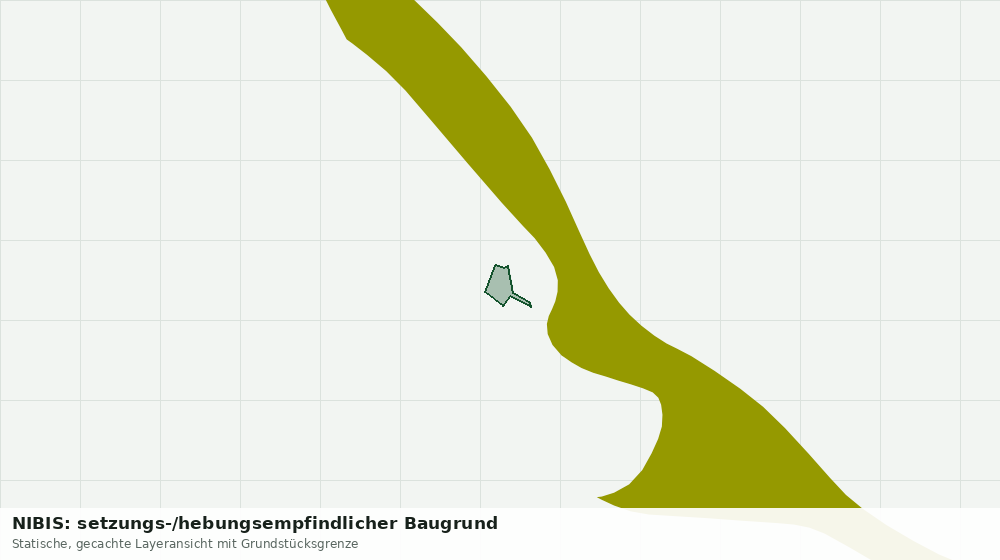 Statische Kartenansicht: NIBIS: setzungs-/hebungsempfindlicher Baugrund