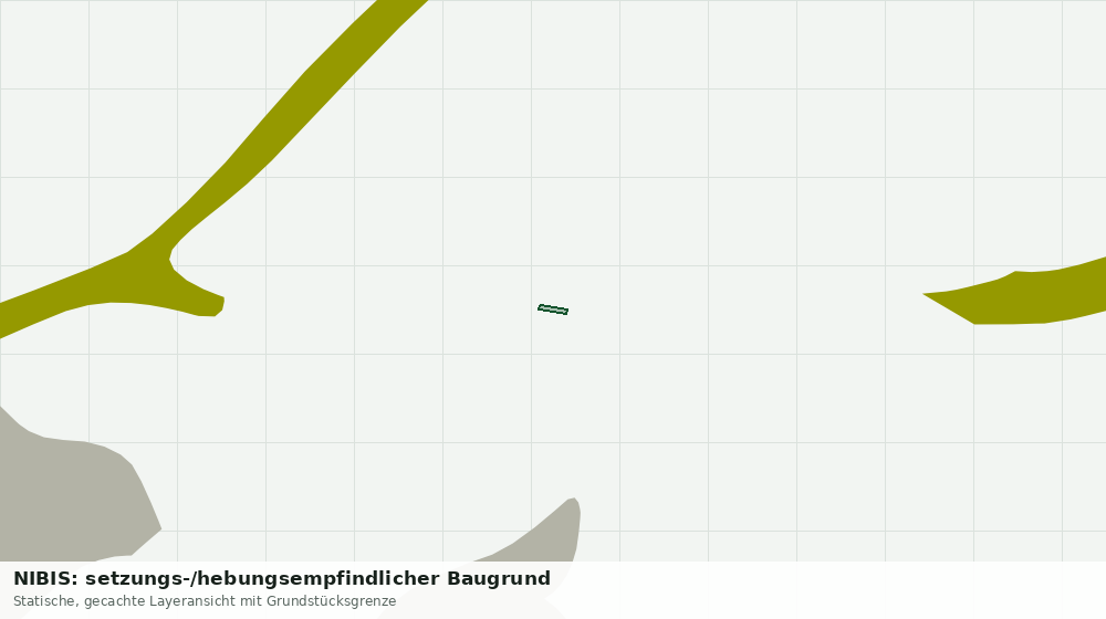 Statische Kartenansicht: NIBIS: setzungs-/hebungsempfindlicher Baugrund