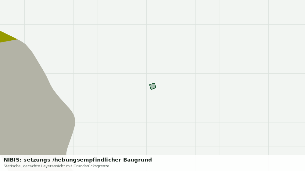 Statische Kartenansicht: NIBIS: setzungs-/hebungsempfindlicher Baugrund